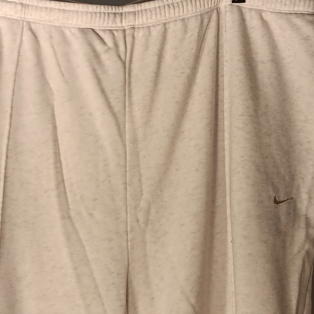 Nike Women's 2X Gray Heathered Track Pants Joggers Elastic Waistband‎ Comfort